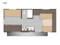 Sun Lite 21QB Floorplan Image