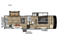 Ridgeway 27RK Floorplan Image