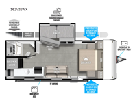 Salem FSX 162VIEWX Floorplan Image