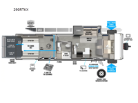 Salem FSX 290RTKX Floorplan Image