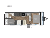 Prowler Lynx 2550BHX Floorplan Image