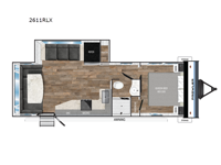 Prowler Lynx 2611RLX Floorplan Image