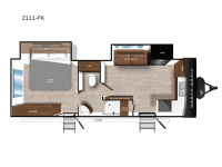 North Trail 2111-FK Floorplan Image