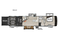 Sportster X 3411X Floorplan Image