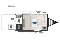 Clipper ROK 8000ROK Floorplan Image