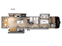 Bighorn 331RL Floorplan Image