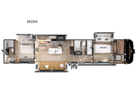 Bighorn 392DS Floorplan Image