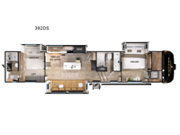 Bighorn 392DS Floorplan