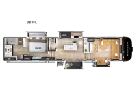 Bighorn 383FL Floorplan Image