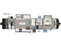 Blackthorn 3400R-OK Floorplan Image