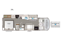 Windsport 29L Floorplan Image