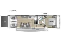 Shockwave 3210RLX Floorplan Image