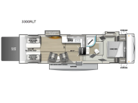 Shockwave 3300RLT Floorplan Image