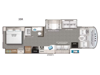 Windsport 35R Floorplan Image