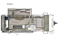 Kodiak 241BHSL Floorplan