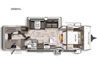 Kodiak 280BHSL Floorplan Image