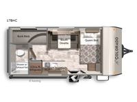 Colorado 17BHC Floorplan Image