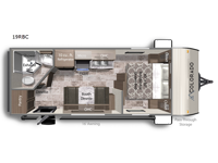 Colorado 19RBC Floorplan Image