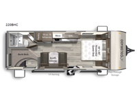 Colorado 220BHC Floorplan Image