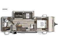 Colorado 260RBC Floorplan Image