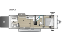 Shockwave 2630RLE Floorplan Image