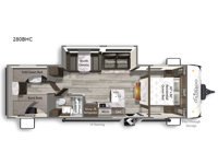 Colorado 280BHC Floorplan Image