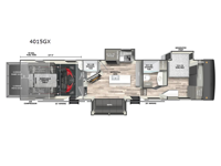 Shockwave 4015GX Floorplan Image