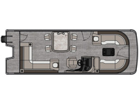 Catalina - 25 FT Entertainer Floorplan Image