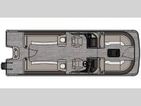 Catalina - 25 FT Quad Lounge Windshield Floorplan Image