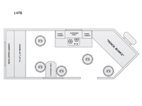 Glacier Ice House 14PB Floorplan Image