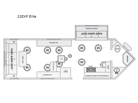 Glacier Ice House 22EXP Elite Floorplan Image