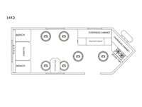 Glacier Ice House 14RD Floorplan Image