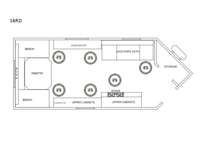 Glacier Ice House 16RD Floorplan Image