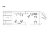 Glacier Ice House 21LE Floorplan Image