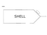Glacier Ice House 14SH Floorplan Image