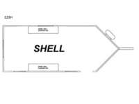 Glacier Ice House 22SH Floorplan Image