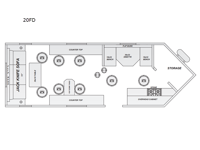 Glacier Ice House 20FD Floorplan Image