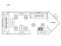 Glacier Ice House 17RJ Floorplan Image