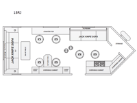Glacier Ice House 18RJ Floorplan Image
