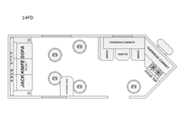 Glacier Ice House 14FD Floorplan Image