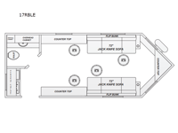 Glacier Ice House 17RBLE Floorplan Image