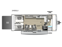 Stealth 2450SLX Floorplan Image