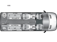 V-Cruise 8OB Floorplan Image