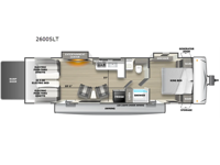 Stealth 2600SLT Floorplan Image