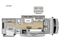 Sunseeker Classic 3010DS Floorplan Image