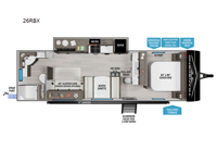 Transcend Xplor 26RBX Floorplan Image