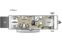 Stealth 2750SLX Floorplan Image