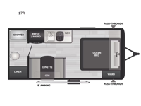 Coleman 17R Floorplan Image