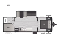 Coleman 25B Floorplan Image