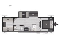 Coleman M-27B Floorplan Image